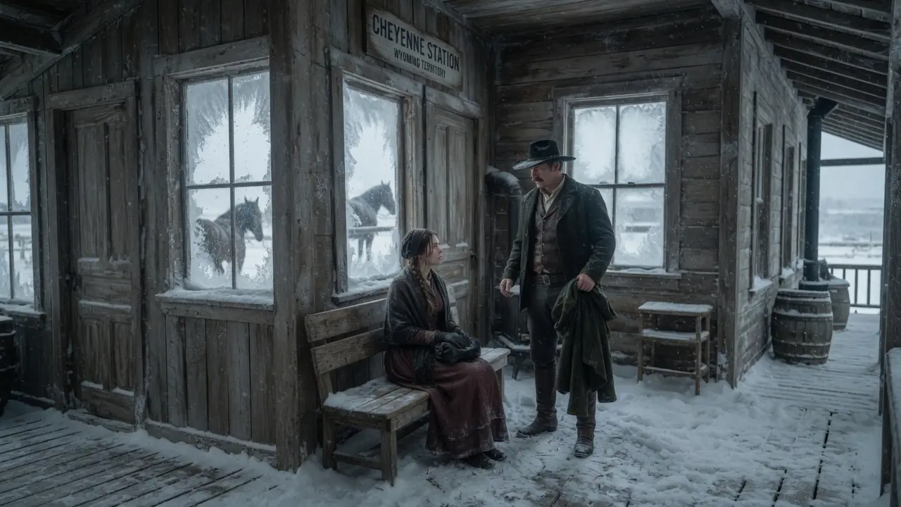 Millionaire Cowboy Finds Freezing Nurse At Train Station - Their Love Story Made History