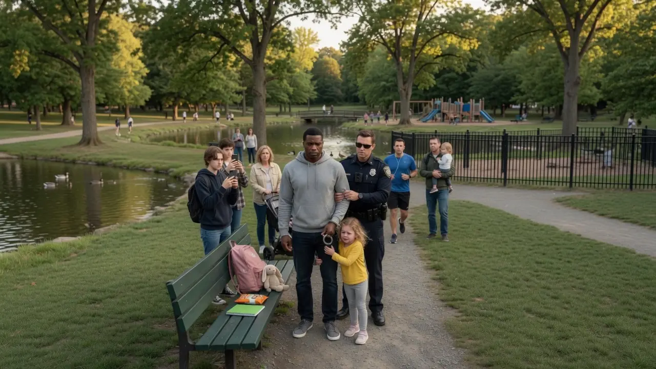 The Officer Handcuffed A Black Dad At The Park — Then His Little Girl’s Mother Walked Up With A Prosecutor’s Badge