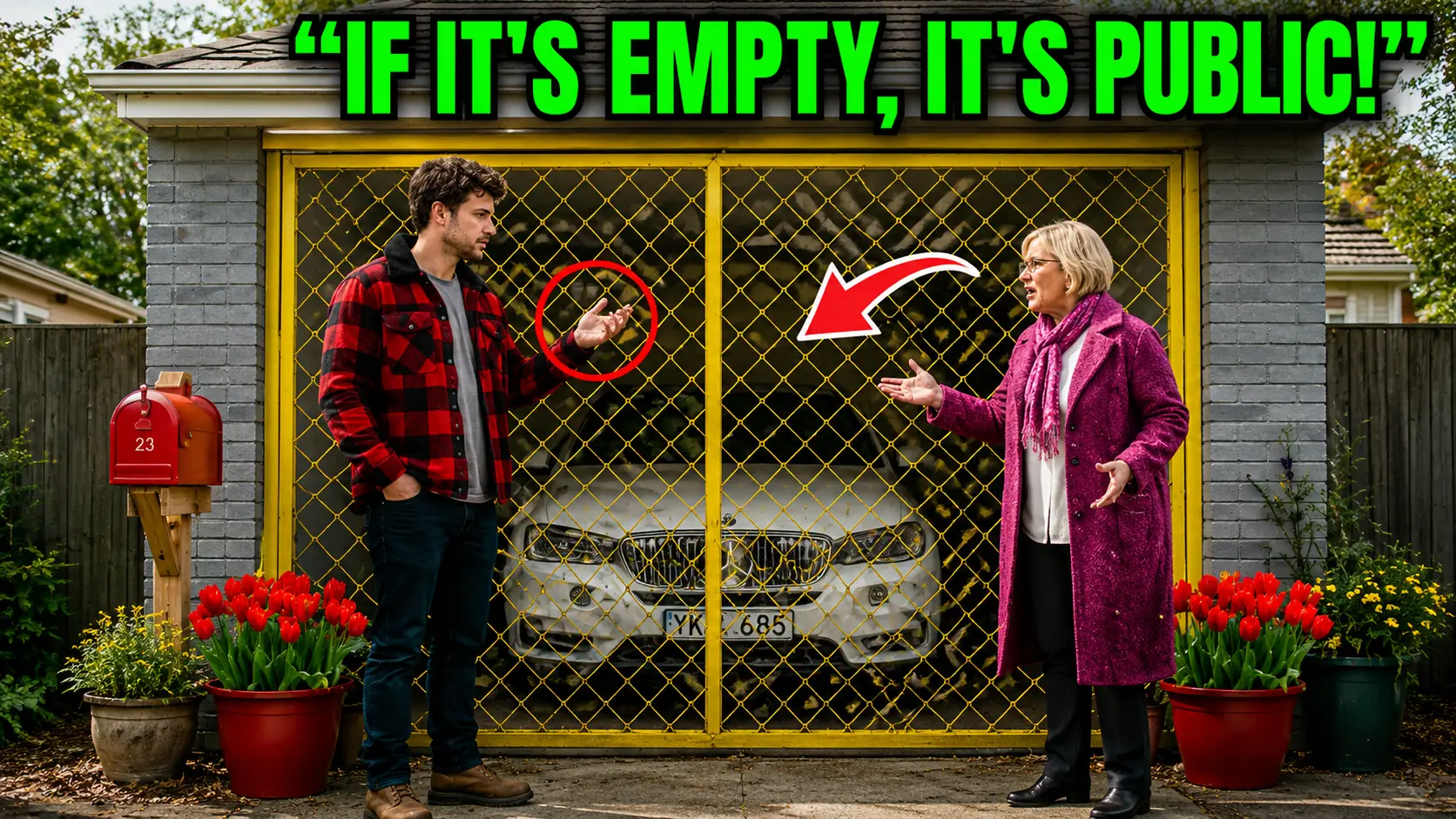 HOA Karen Parked in My Garage — So I Shut the Door and Left for a Two-Week Vacation