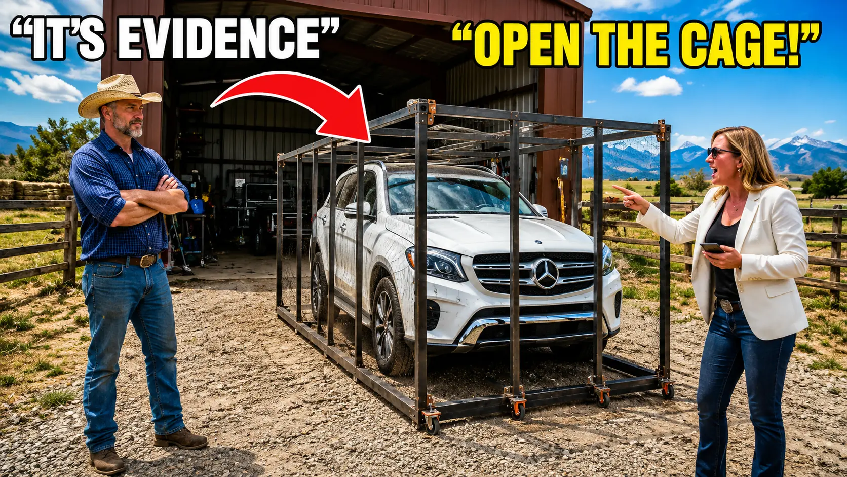 I Found HOA Karens Mercedes in My Workshop  So I Welded the Doors Shut