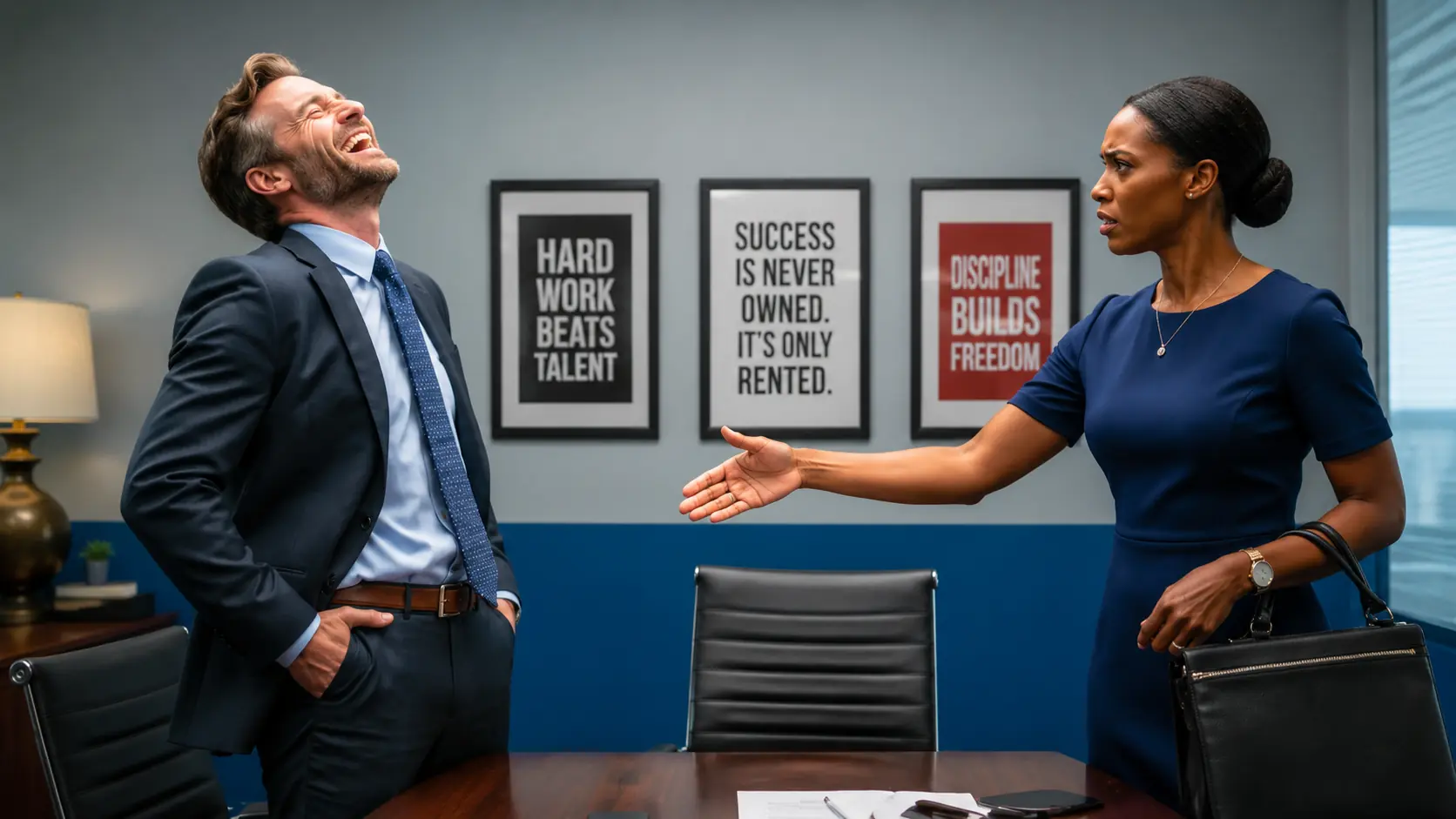 A Billionaire Said, "I Don't Shake Hands With Staff" — Moments Later, the Black Woman Smiled