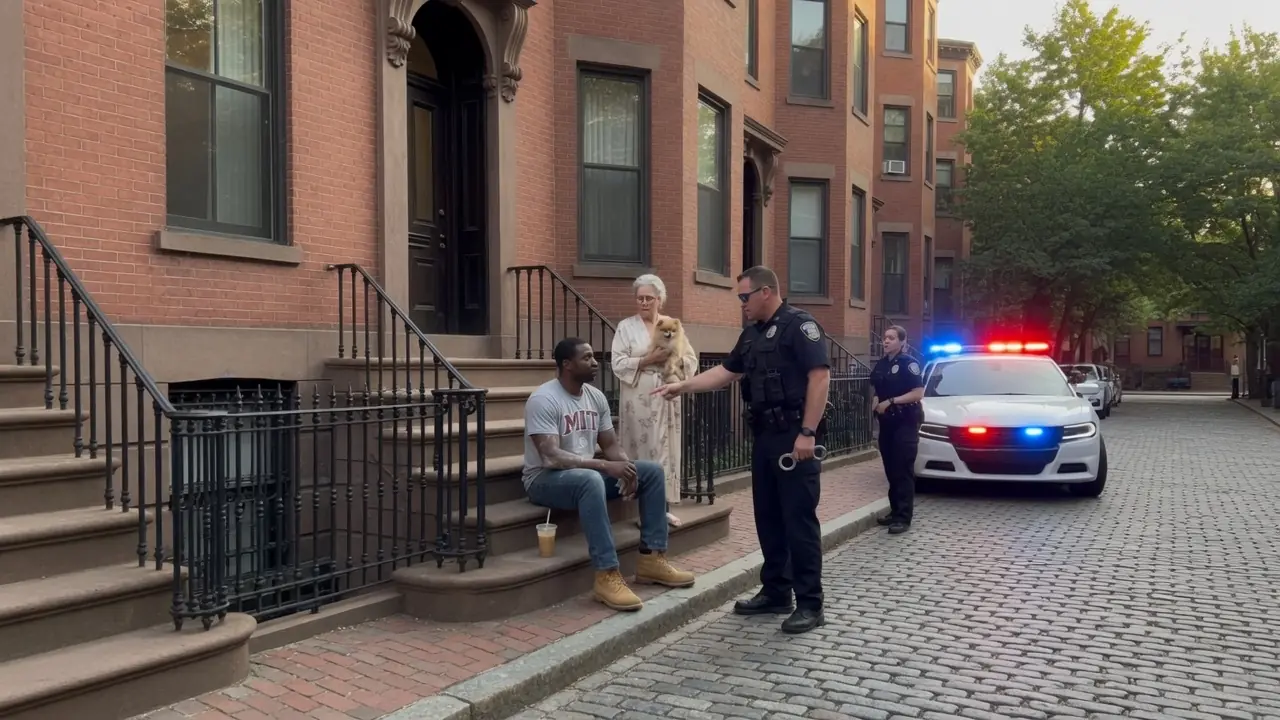 Officer Threatens Black Man Sitting on His Front Steps — He Owns the Entire Building