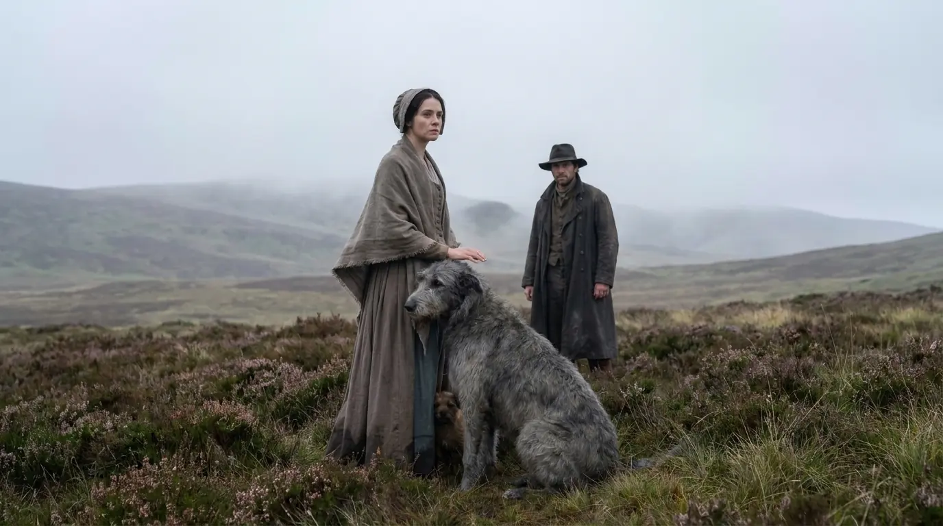 Her Lapdog Barked at a Stranger's Wolfhound on the Moor — She Did Not Know He Was The Duke