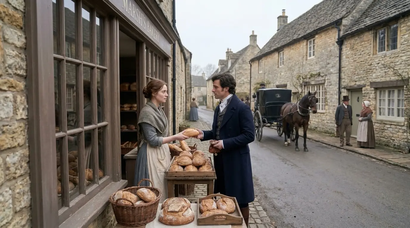 The Duke Secretly Bought Bread from Her Every Morning — She Never Knew Why He Kept Coming Back