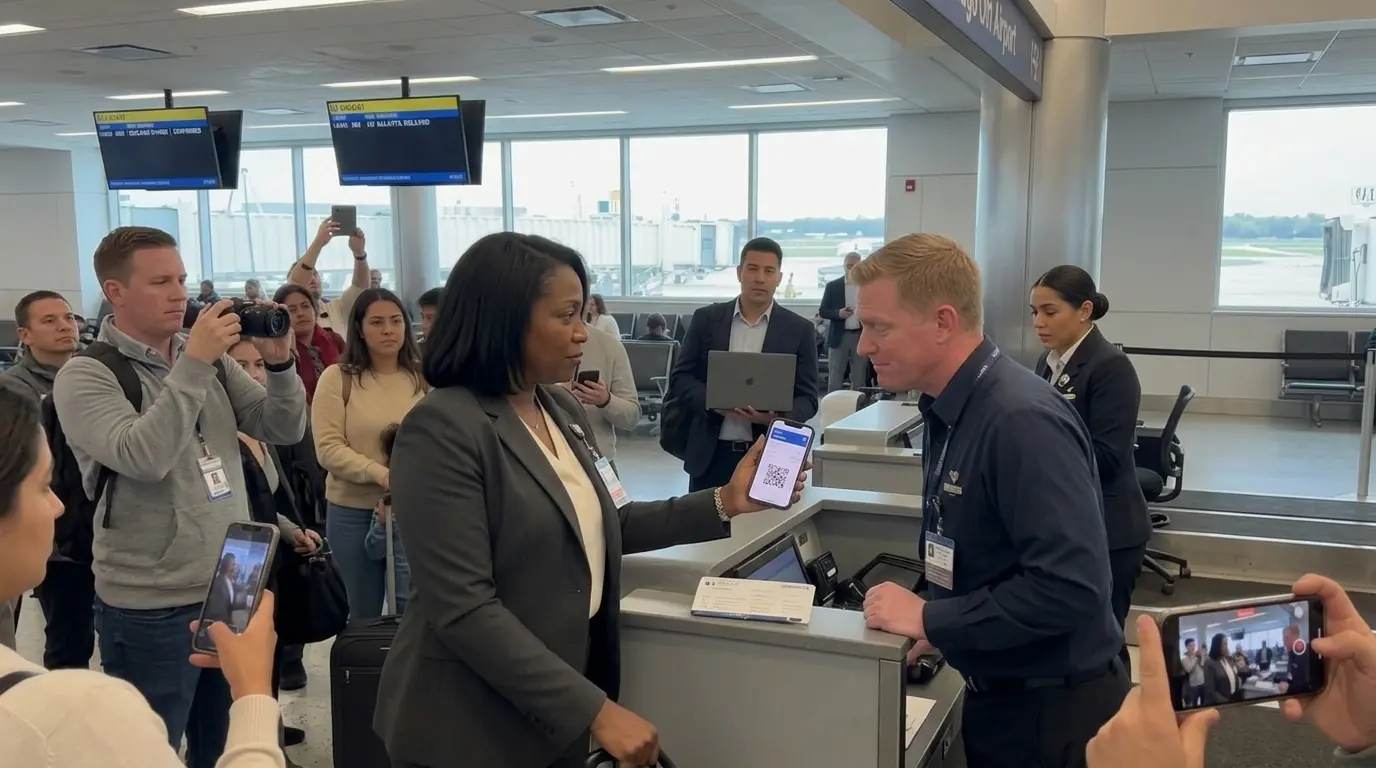 Gate Agent Smashed a Black Woman’s Luggage — Minutes Later, the Airline Went Into Chaos