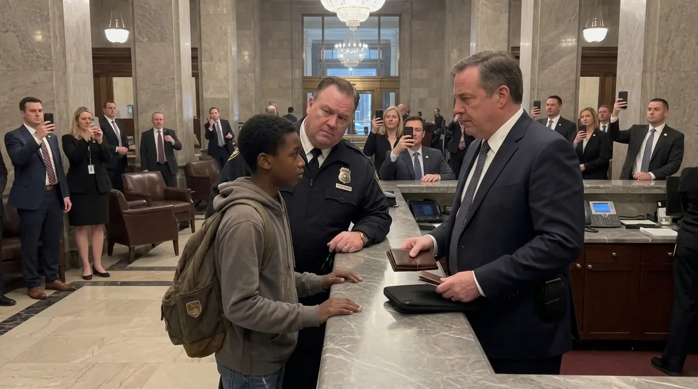 Black Kid Went to the Bank to Withdraw Money — Manager Laughed Until Seeing the Balance