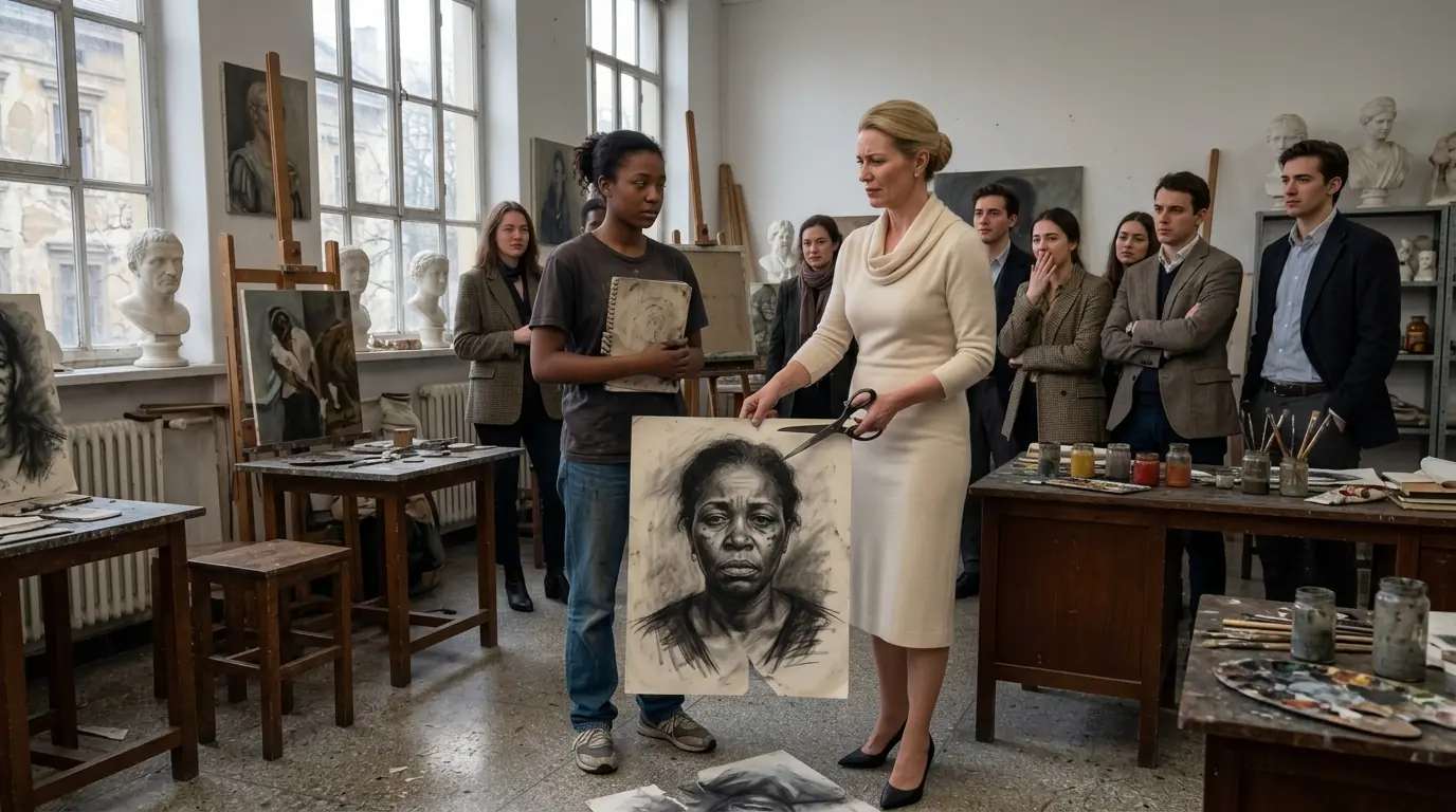 Professor Humiliated Poor Black Student — 10 Years Later Her Art Conquered Art World
