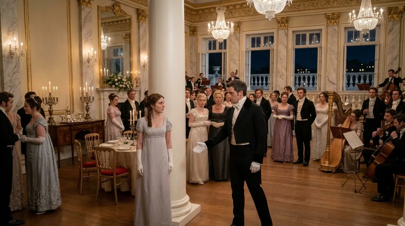 They Seated Her Behind The Pillar — He Walked Past Everyone To Find Her