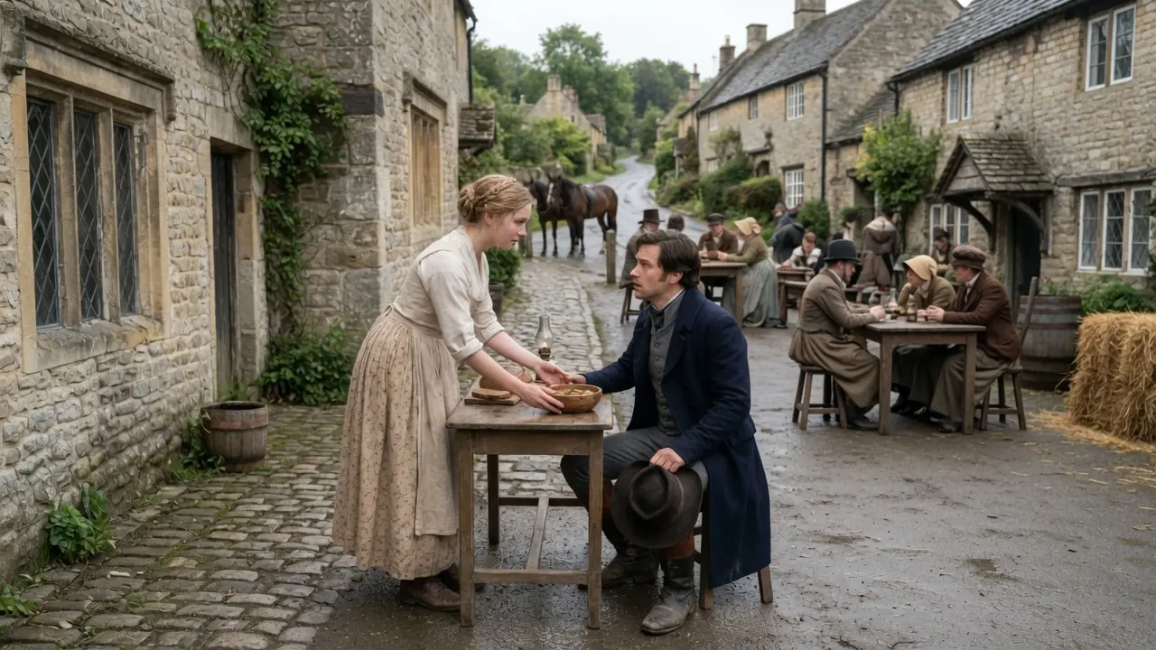 She Shared Her Meal With A Hungry Traveler — Unaware He Was The Duke Seeking A Pure Heart