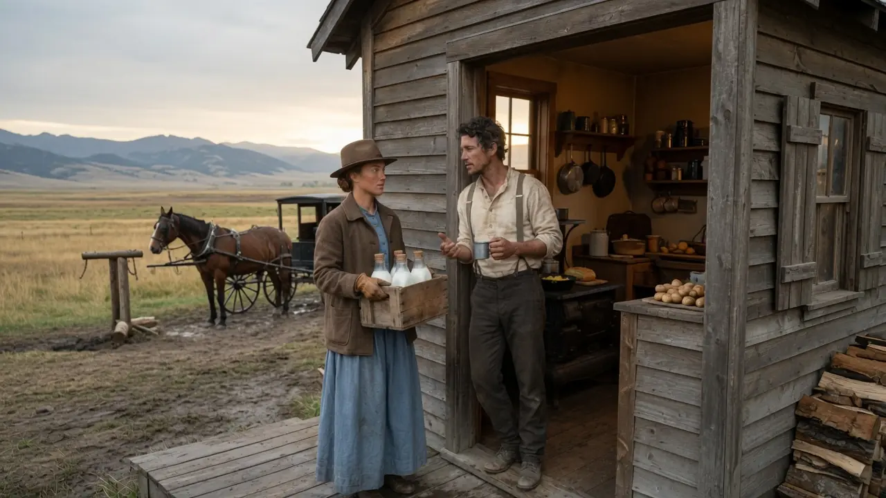 She Said, “Fresh Milk—Ten Cents a Bottle” — I Joked, “I’ll Have Two If You Join Me for Breakfast.”