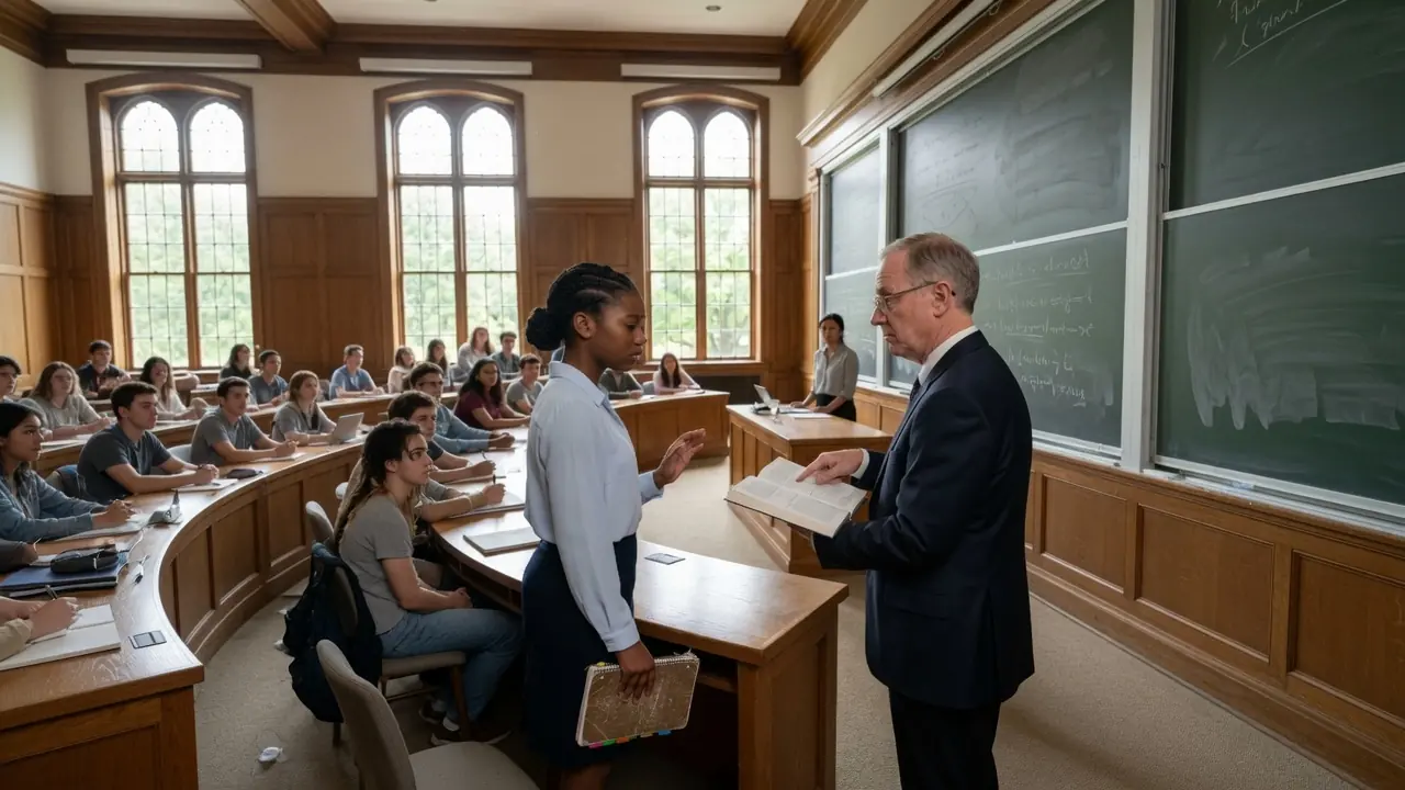 Harvard Professor Mocked Black Student's "Bad English" — Speechless When She Corrected Him in French