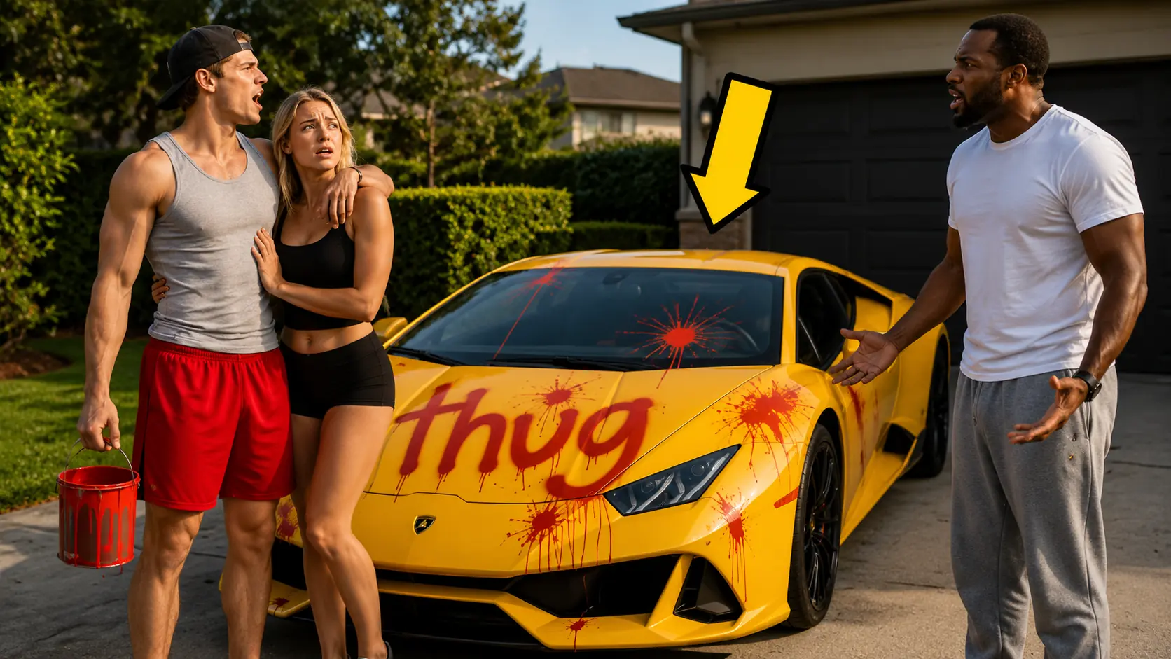 Karen's Spoiled Son Vandalized My Lamborghini — Biggest Mistake of His Life