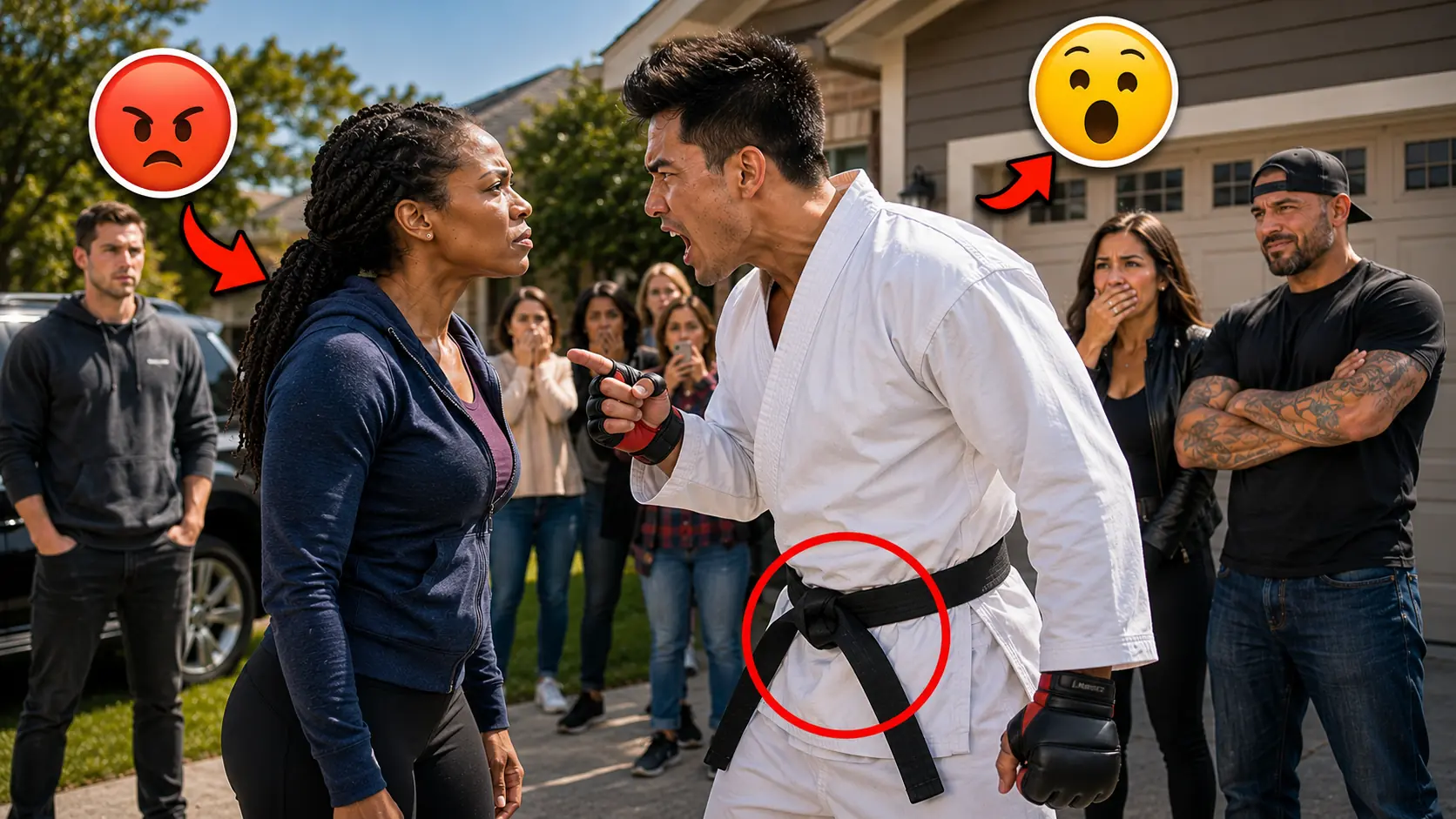 His Rich Neighbor's Black Belt Son Mocked Her — Then She Took One Step Forward