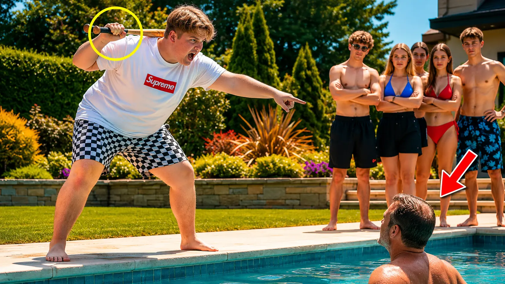 HOA Karens Spoiled Son Ordered Me to Leave My Own Pool  Not Knowing Im the Sheriff