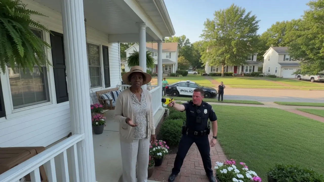 Officer Orders Black Woman Off Her Porch — She’s a Senior DOJ Attorney