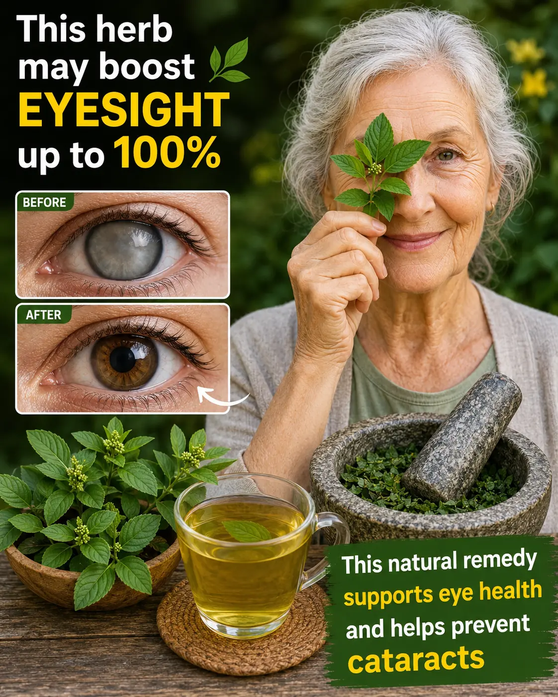 Give This Common Herb a Chance! The Surprising Traditional Role of Euphorbia hirta in Supporting Everyday Eye Comfort