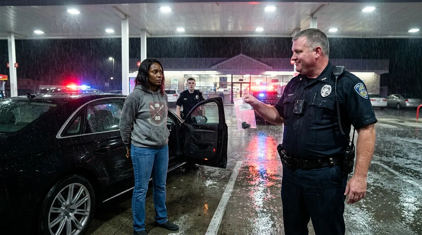 The Officer Found Evidence in Her Audi — But His Rookie Saw Everything