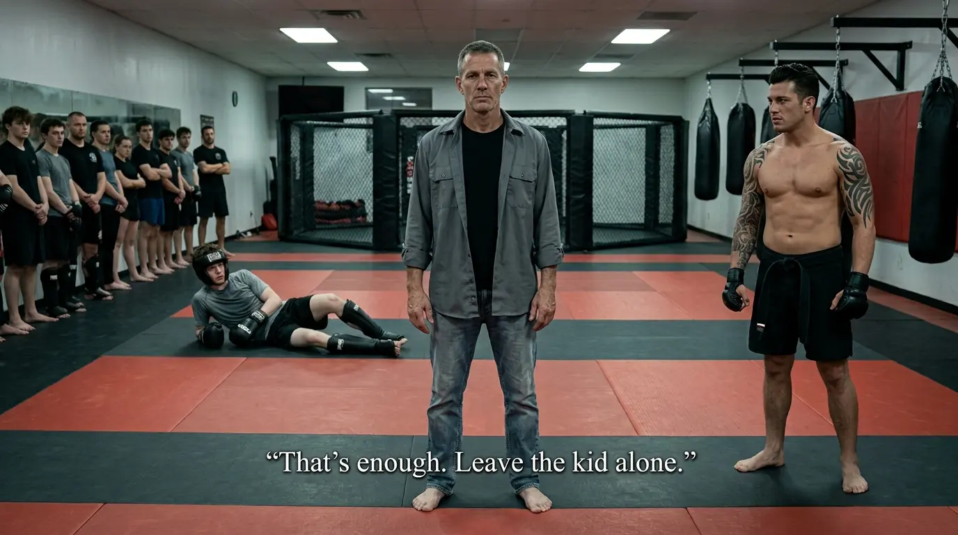The Gym Owner Mocked the Janitor — Then He Stepped Onto the Mat