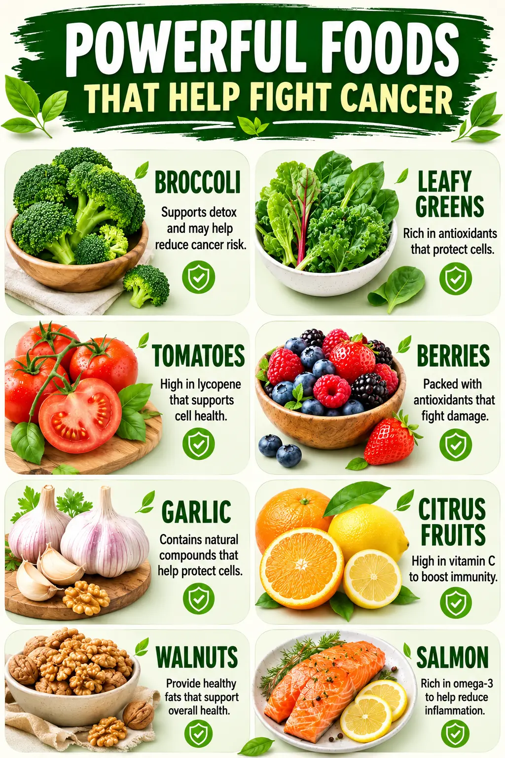 The Best Foods That May Help Reduce Cancer Risk Naturally
