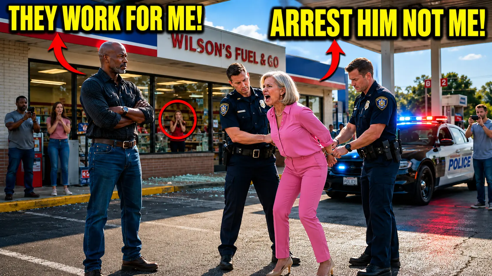 A Neighbor Called 911 After Trashing a Black Man's Gas Station — She Picked the Wrong Owner