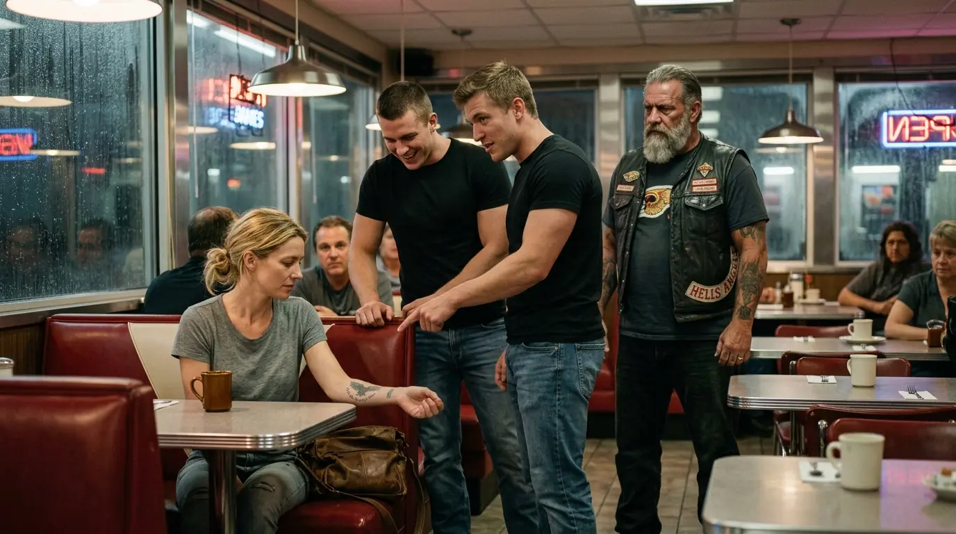 They Mocked Her Tattoo — Then a Hells Angel Revealed Her Shocking True Identity
