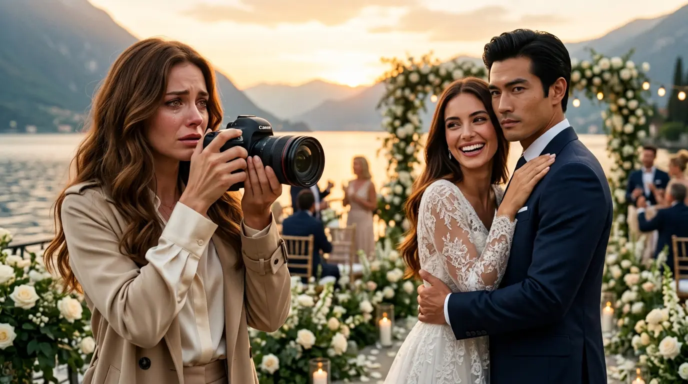 The Groom Smiled for the Cameras… Then Whispered a Secret That Destroyed Three Lives