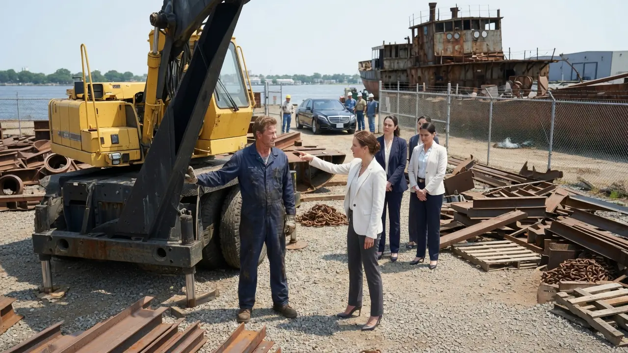 "Go Back To Your Scrap yard" CEO Mocked a Single Dad — Then The Admiral Called Him By Name