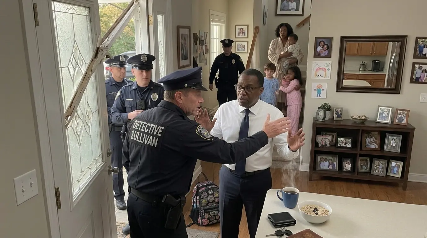 Cop Storm Black Family Home With No Warrant—Panic Set In When They Saw His NSA Badge on the Counter