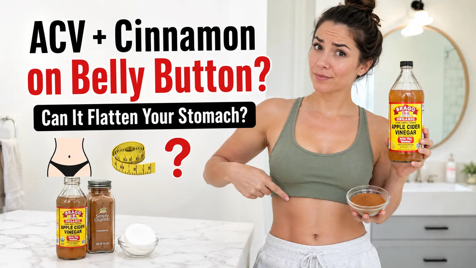 Can Apple Cider Vinegar and Cinnamon on Your Belly Button Flatten Your Stomach?