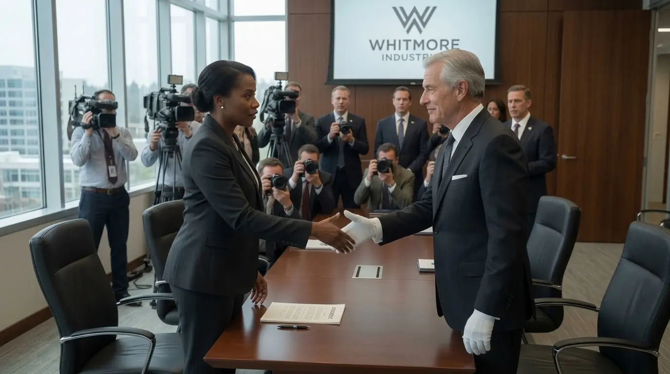 Billionaire Tosses Glove After Black Woman's Handshake — Moment Later, He Begs Her for a Meeting