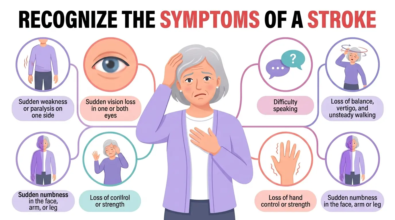 6 SIGNS YOU SHOULD NEVER IGNORE BEFORE A STROKE