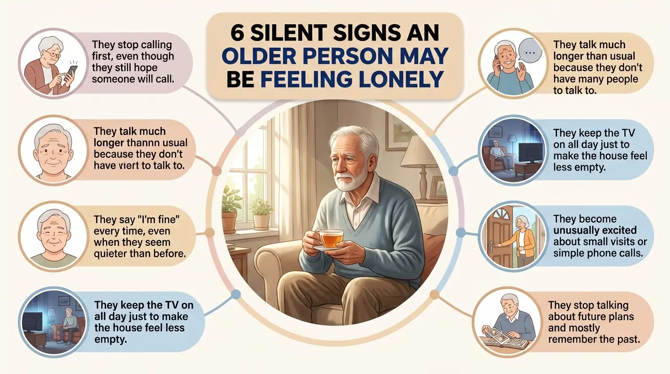 6 SILENT SIGNS AN OLDER PERSON MAY BE FEELING LONELY