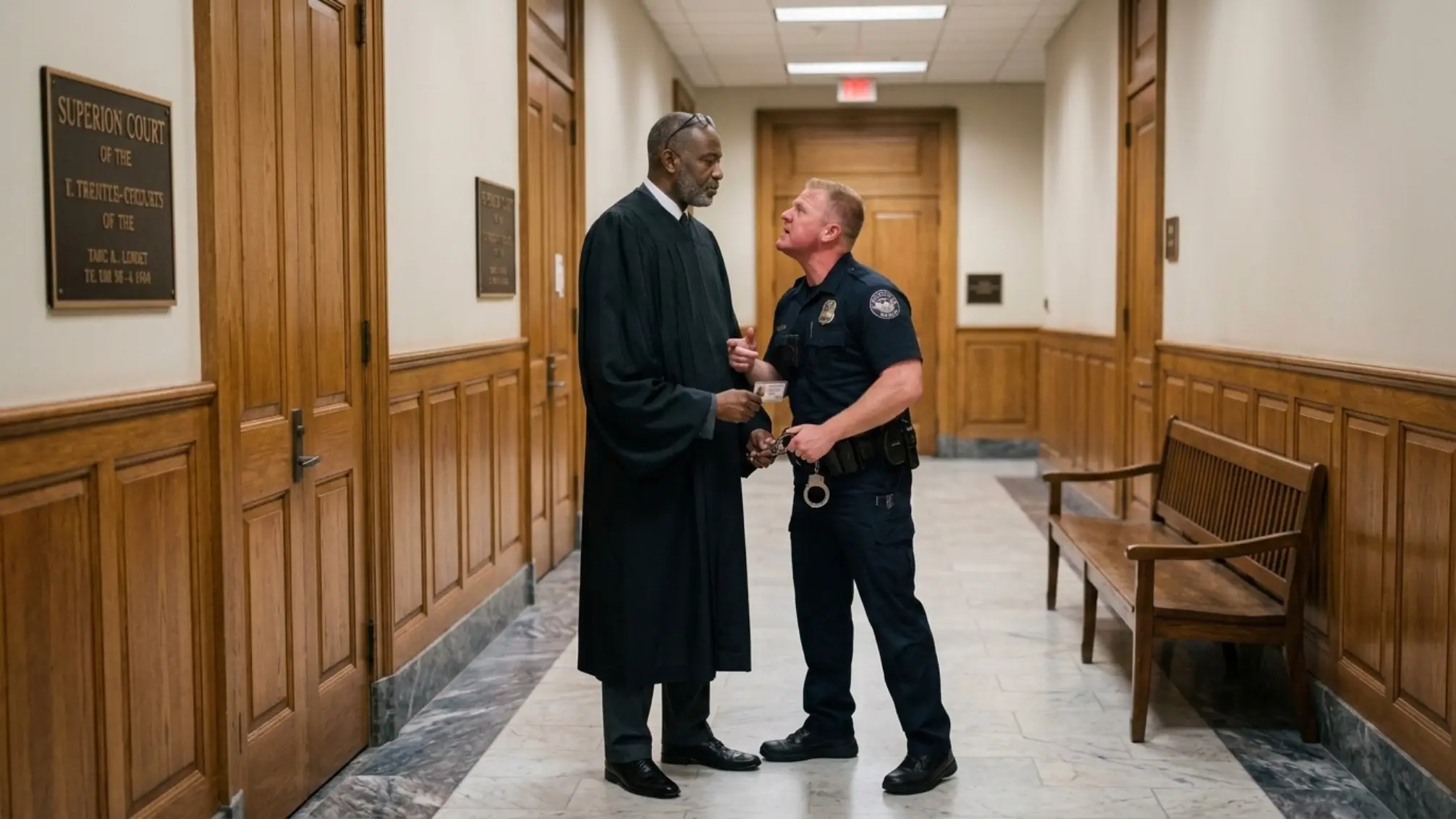 Racist Cop Mocked a Black Judge’s Robe as a Costume — Then Arrested the Man Presiding Over His Department’s Corruption Trial