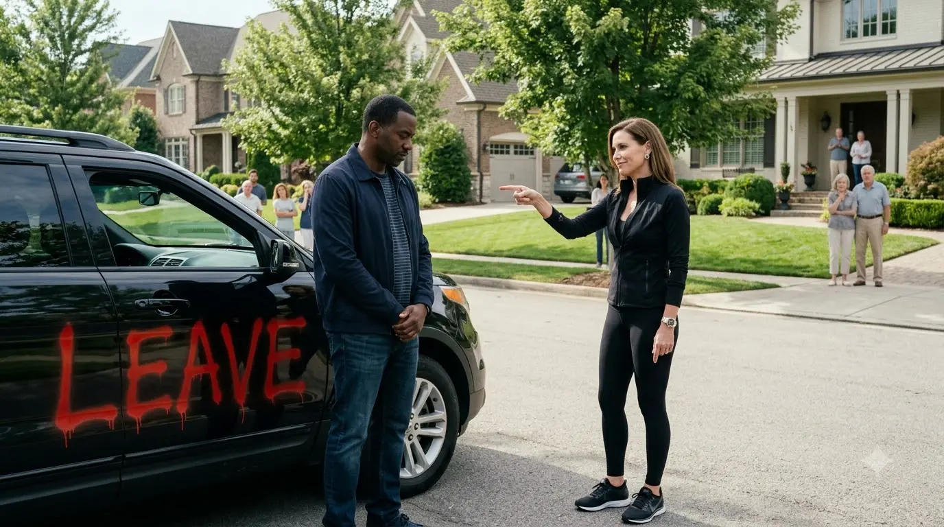 Woman Caught Spray Painting Black Neighbor's Car—Unaware He's A Federal Judge
