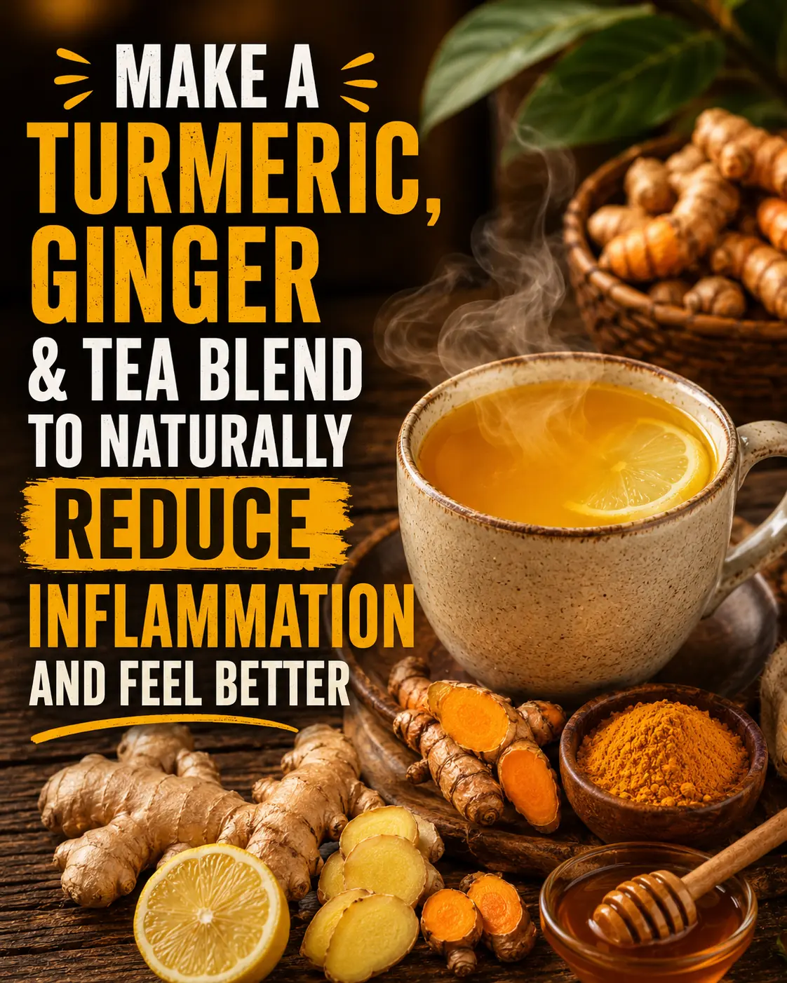 DIY Turmeric & Ginger Shots: A Simple Daily Habit to Support Immunity, Digestion, and Overall Wellness