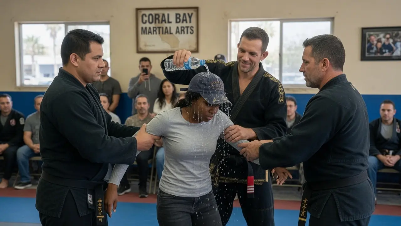 Cocky Black Belt Mocks Black Woman "Too Weak for Combat" — Then Her Sleeve Tore Open