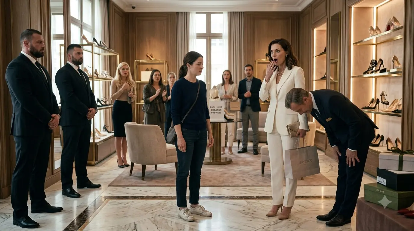 She Mocked My Cheap Shoes Until She Learned I Had Just Bought The Company That Made Hers