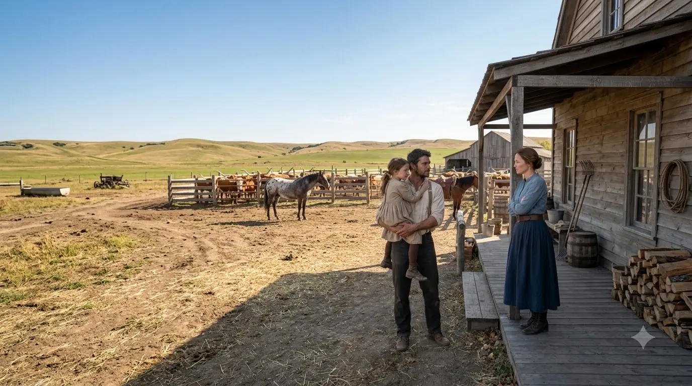 The Single Father Asked for Ranch Job — She Said "I Don't Need a Hand, I Need a Family"