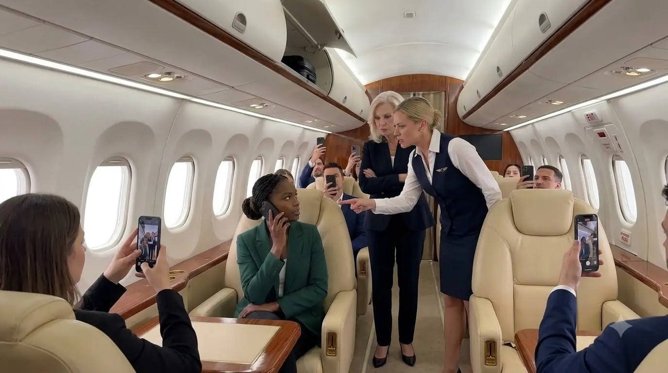 Black CEO Removed from VIP Seat for White Passenger — 5 Minutes Later, The Entire Crew Gets Fired