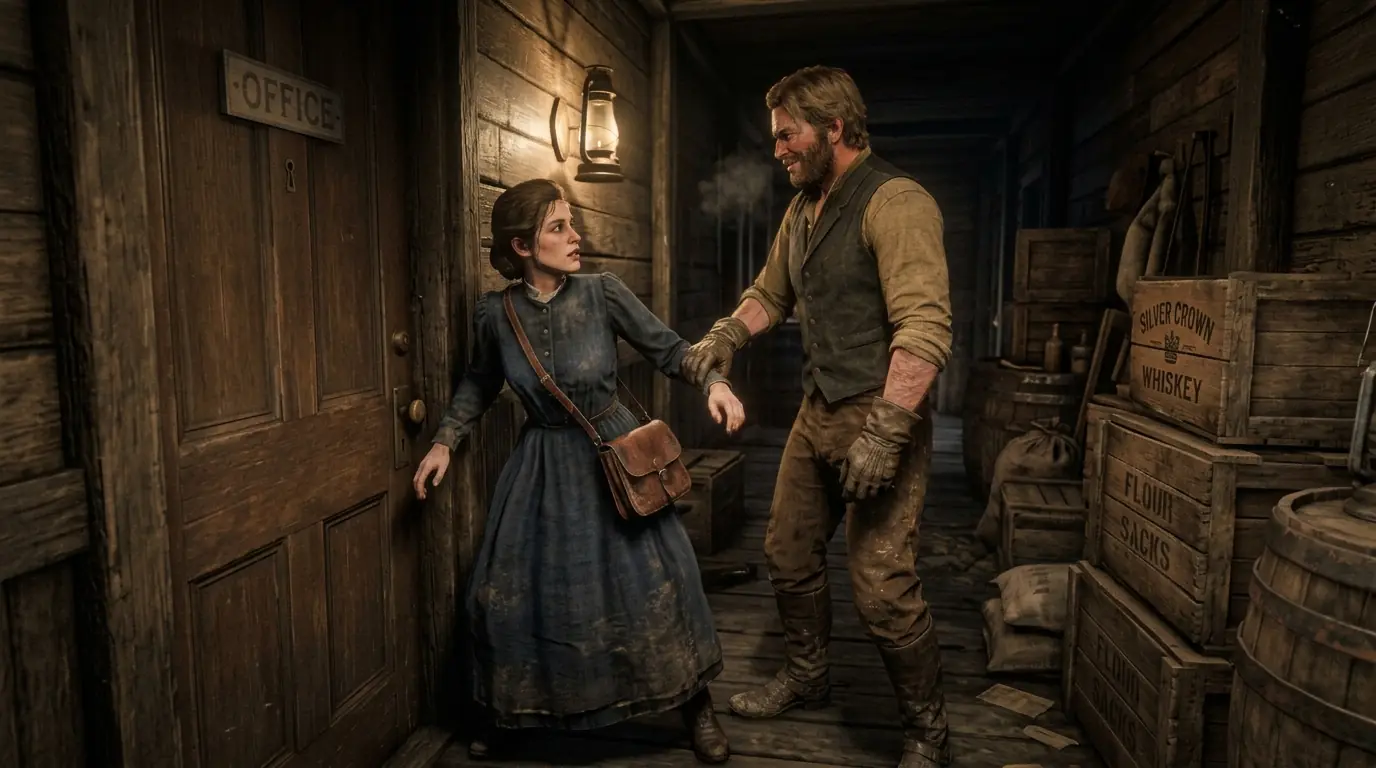 He Cornered Her in a Locked Hallway — Then the Owner Stepped Out of the Shadows