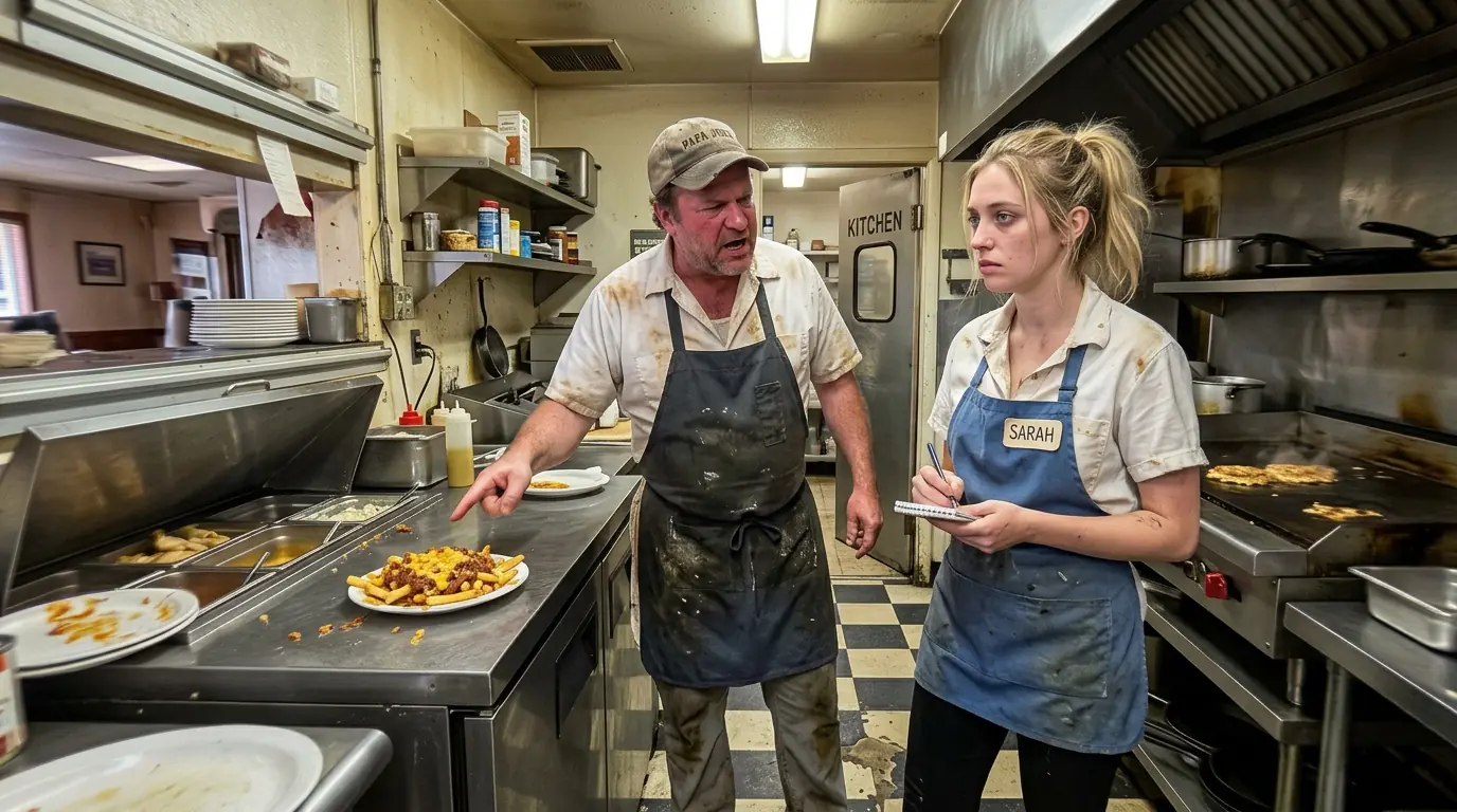 The Diner Owner Hit His Waitress — Then a Biker Asked One Question