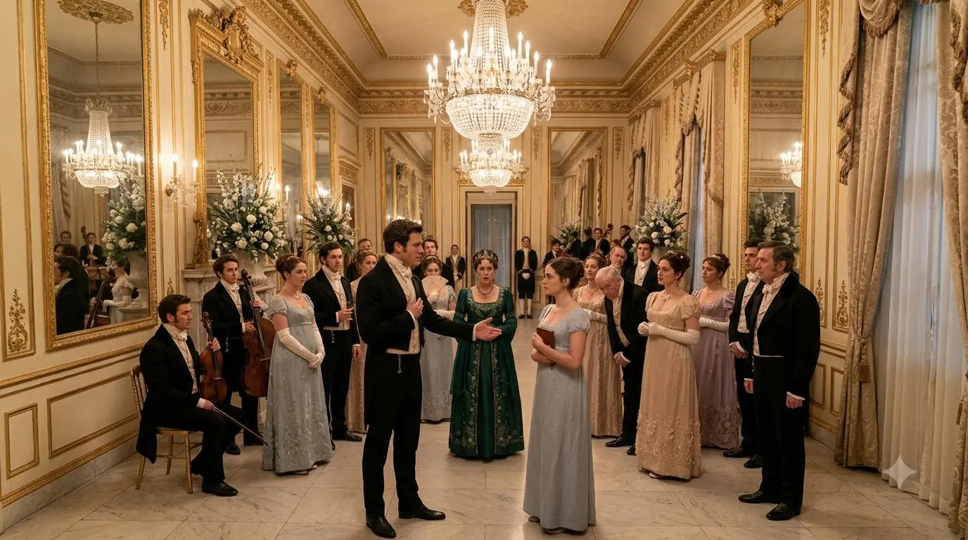 The Duke Was Told to Wed the Proud Baroness — He Bowed Instead to the Companion No One Counted