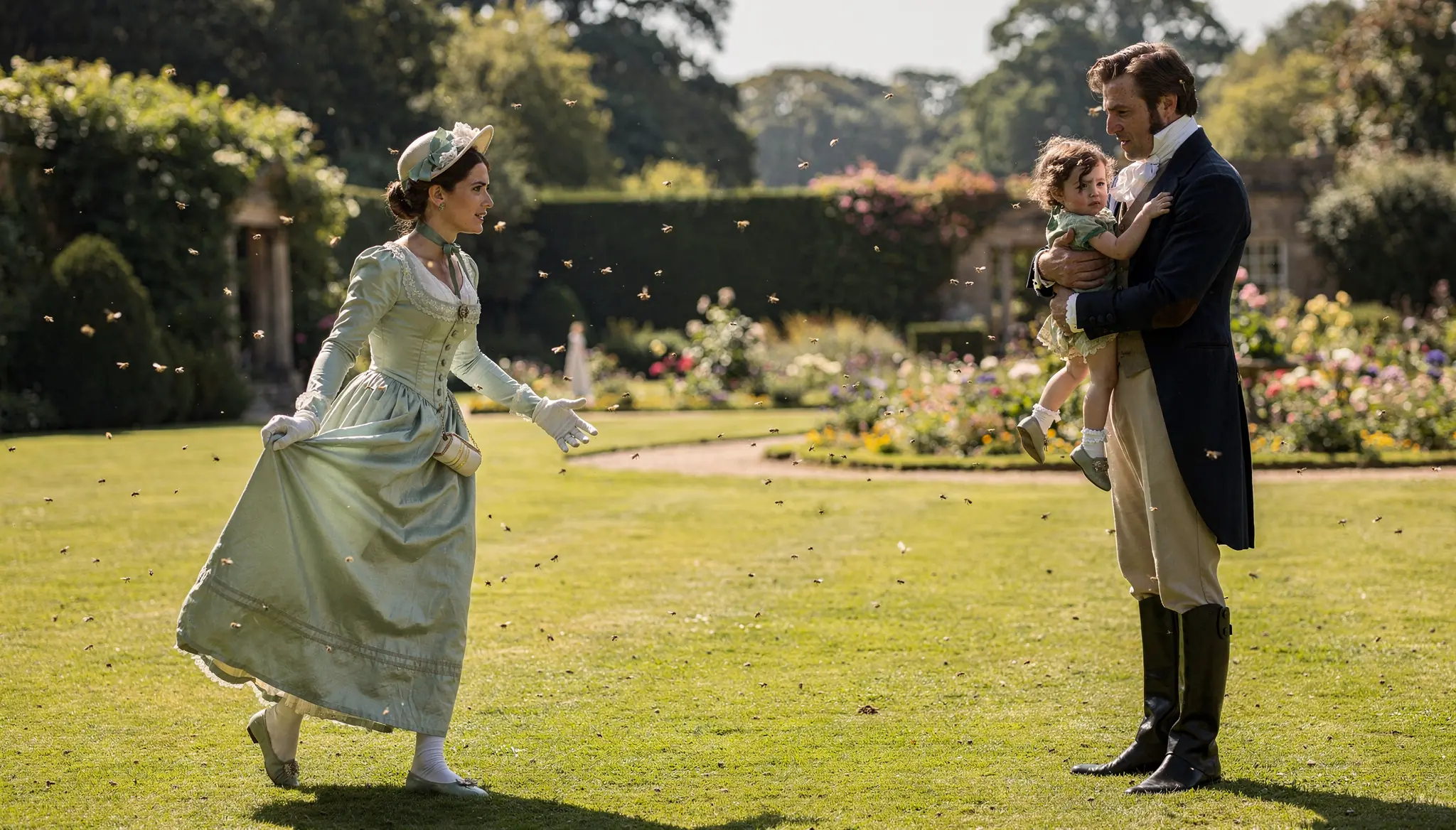 A Swarm Of Bees Scattered The Duke's Garden Party — She Was The Only One Who Stayed For His Niece