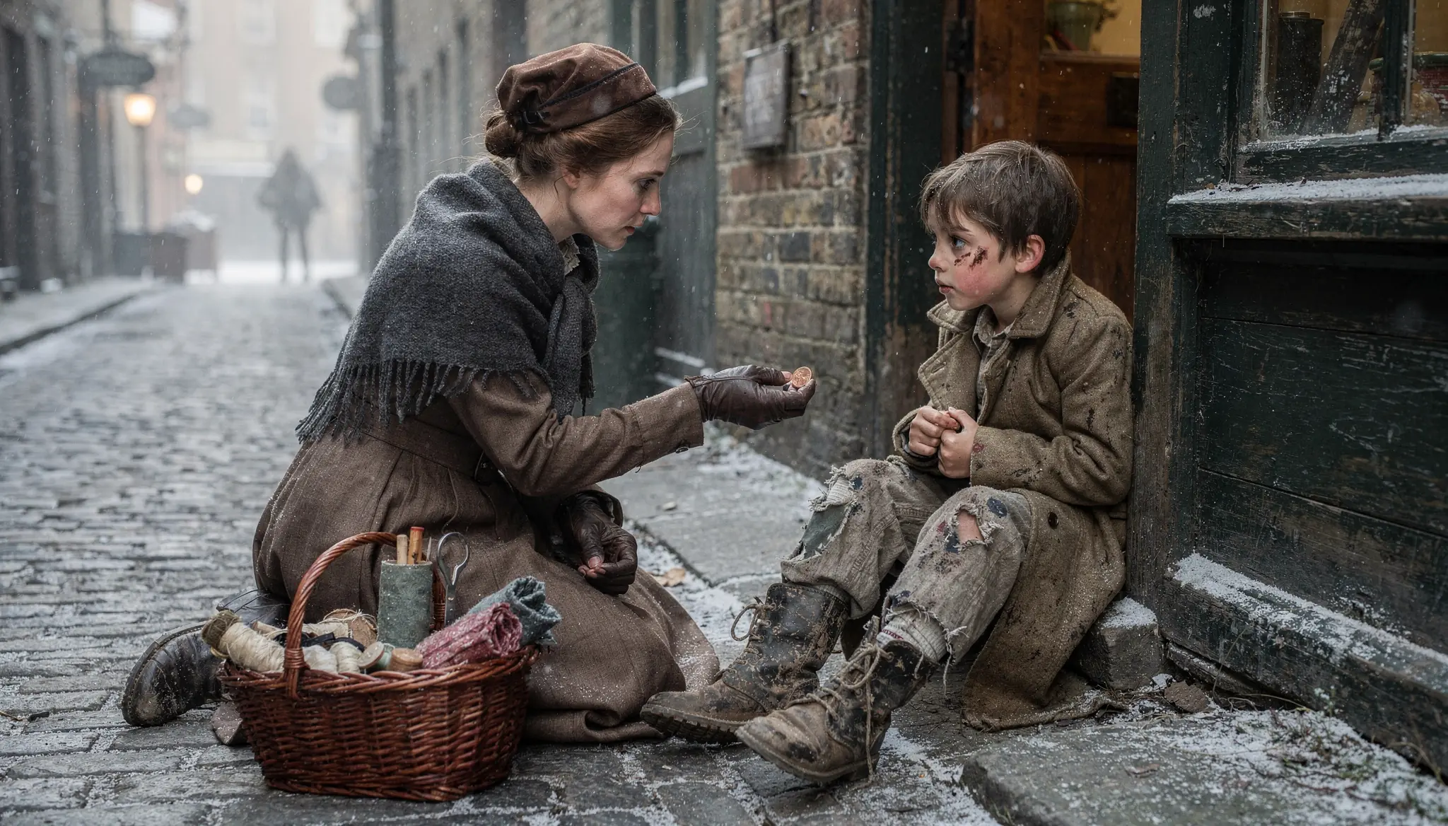 She Gave Her Last Coin To A Beggar Child — Unaware The Beggar Was The Duke In Disguise
