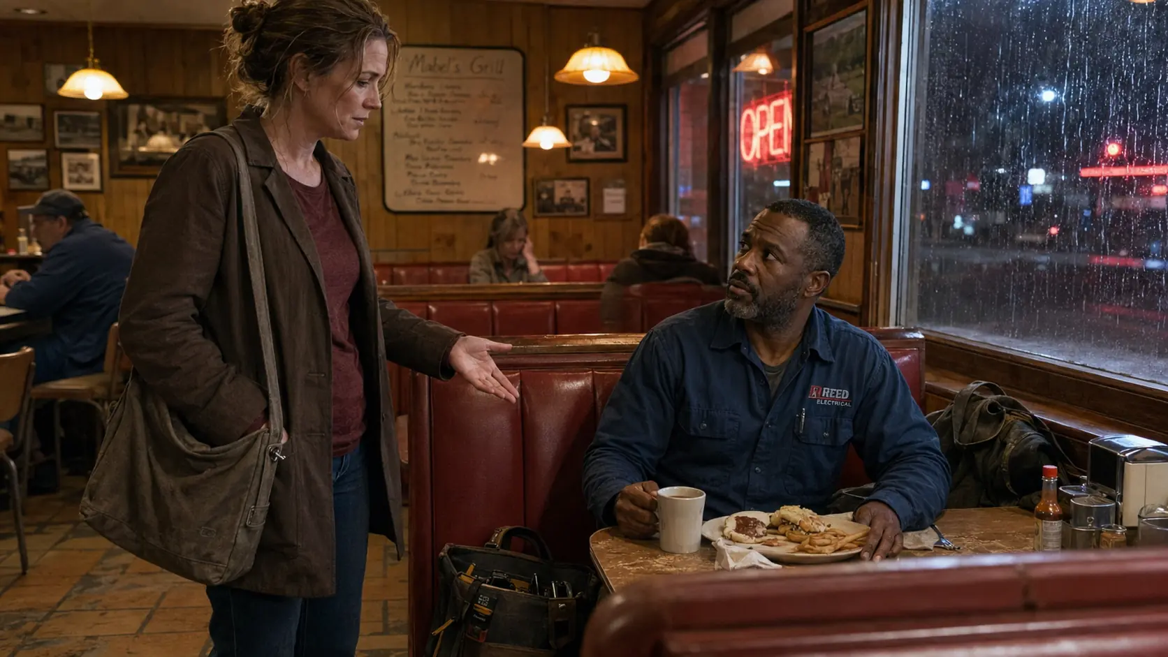 “Can I Eat What You Didn’t Finish?” the CEO Disguised as Poor Asked… The Black Man Froze
