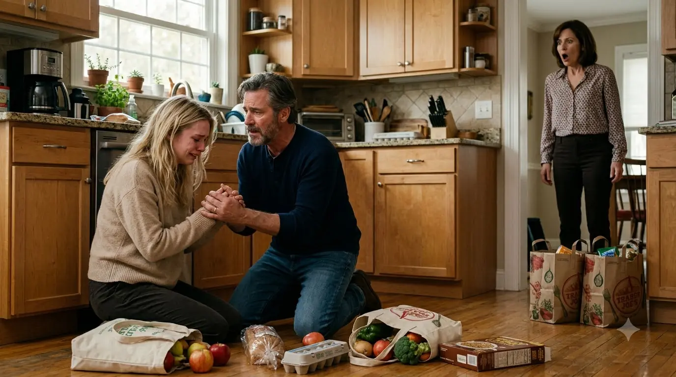 I Found My Husband Kneeling Before Another Woman—Then She Told Me She Was His Daughter