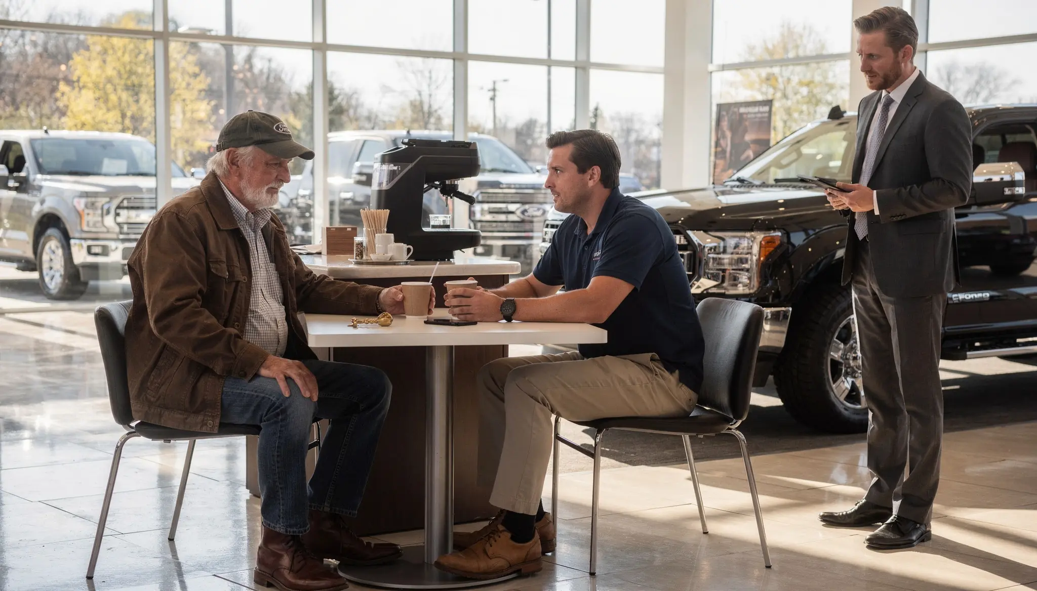 They Laughed at the Old Man's Rusty Truck — Then He Bought the Dealership