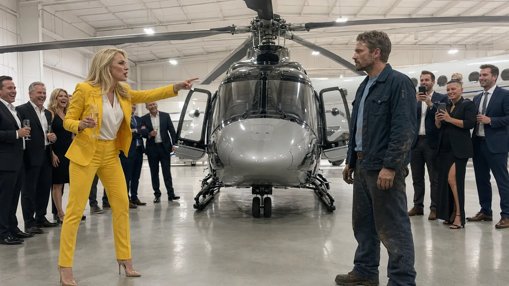 “Make That Dead Helicopter Fly And I’ll Marry You,” The CEO Laughed — By Morning, It Was In The Sky