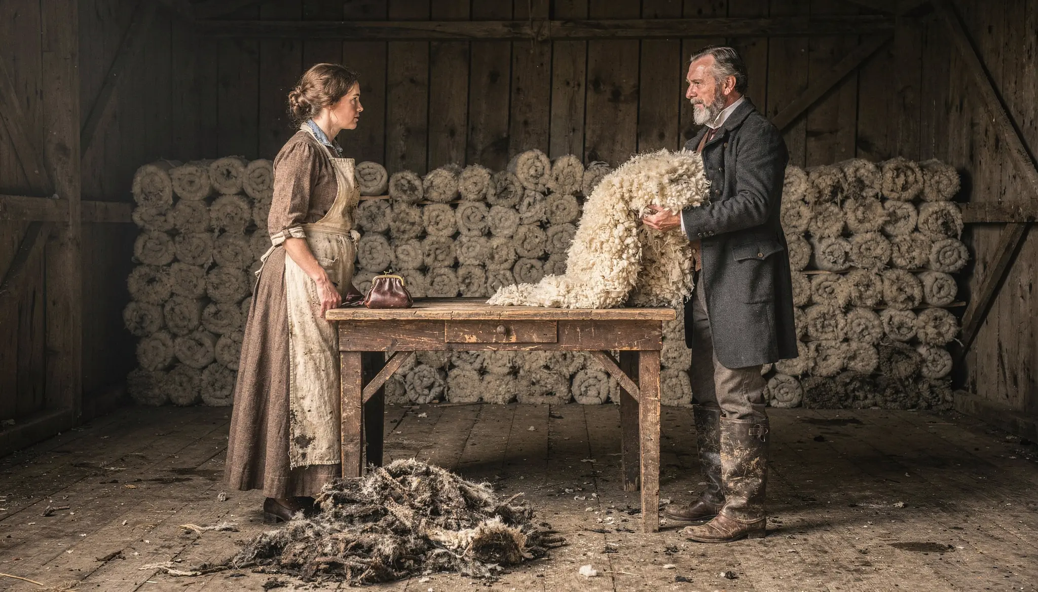 The Duke Gave Her The Sheep No Buyer Would Bid On — Her Wool Was Sold At Twice His Price