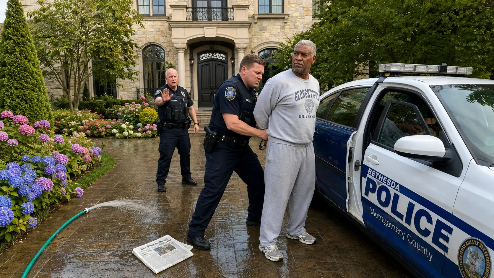 Racist Cop Arrests a Black Man Watering His Garden—Then Learns He's the FBI Director